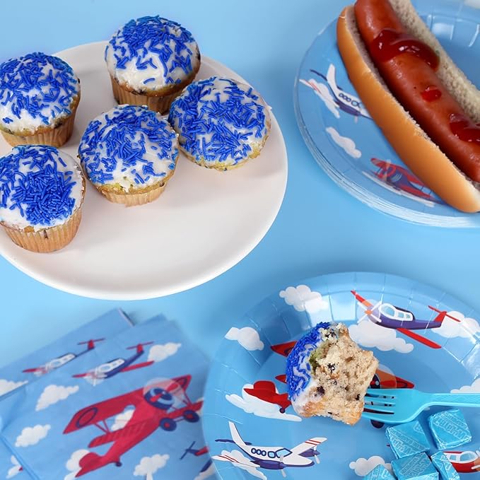 Blue Sprinkles Bulk - 1.6 Pounds - Patriotic Toppings for Ice Cream, Cake Decorating, Cupcakes, Cakepops - Blue Dessert Toppings