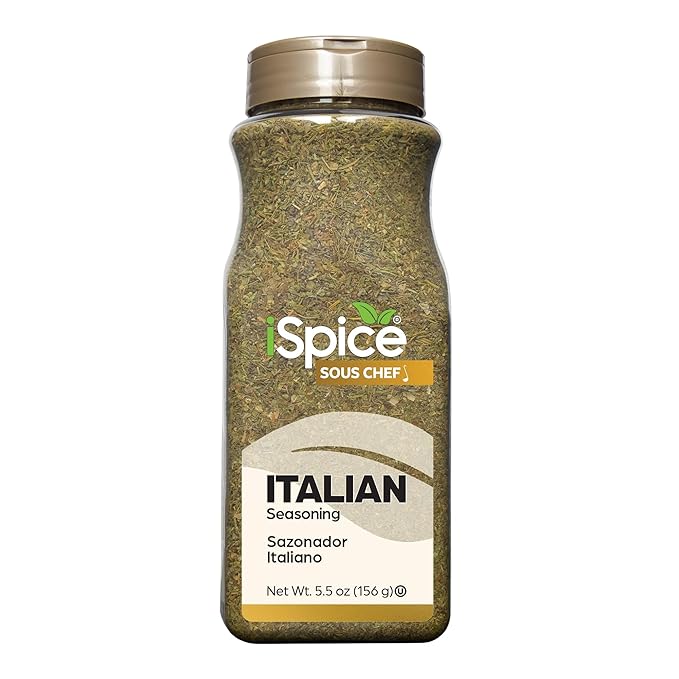 iSpice Blend | Italian Seasoning | 5.5 oz | Bulk Size | Mixed Spices & Seasonings | Kosher