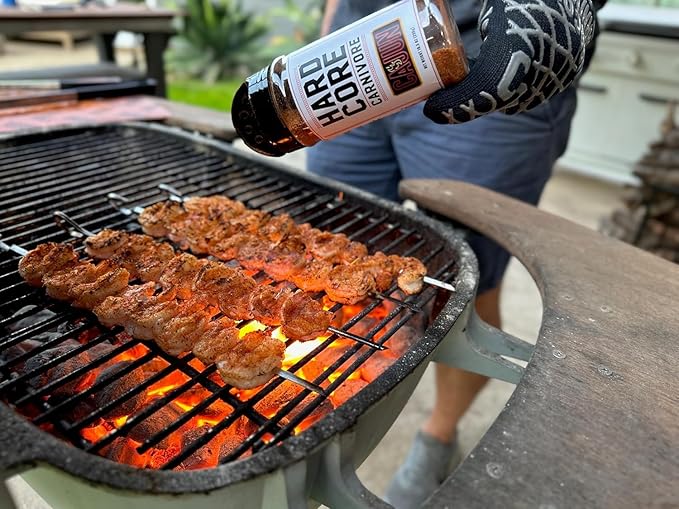 Hardcore Carnivore Cajun Seasoning (10.5 oz Shaker) Texas-Made, Authentic Blend for Gumbo, Red Beans and Rice, Jambalaya and More