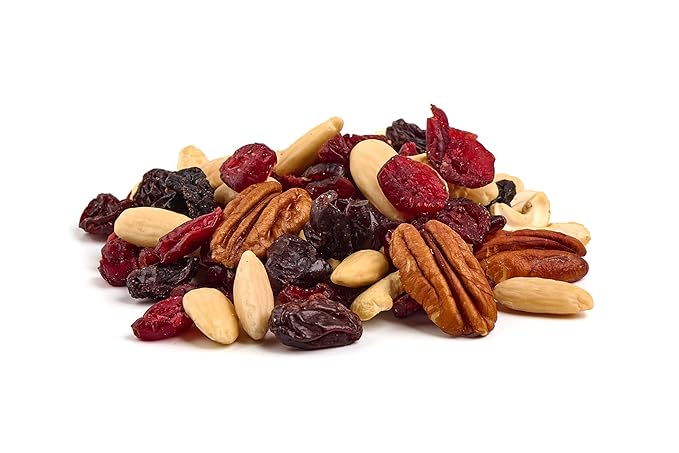 We Got Nuts Trail Mix Premium Blend with Almonds, Cashews, Cranberries, Raisins,Filberts and Walnuts Kosher Certified 3 lb Resealable Bag