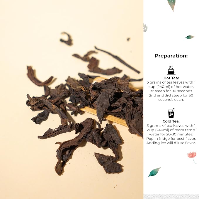 Mayde Buckwheat Loose Leaf Tea - Non-Caffeinated, Premium Taiwanese Tea, 1 lb (16 oz)