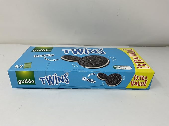 Gullon Twins Creme Sandwich Cookies 220g (Pack of 2)