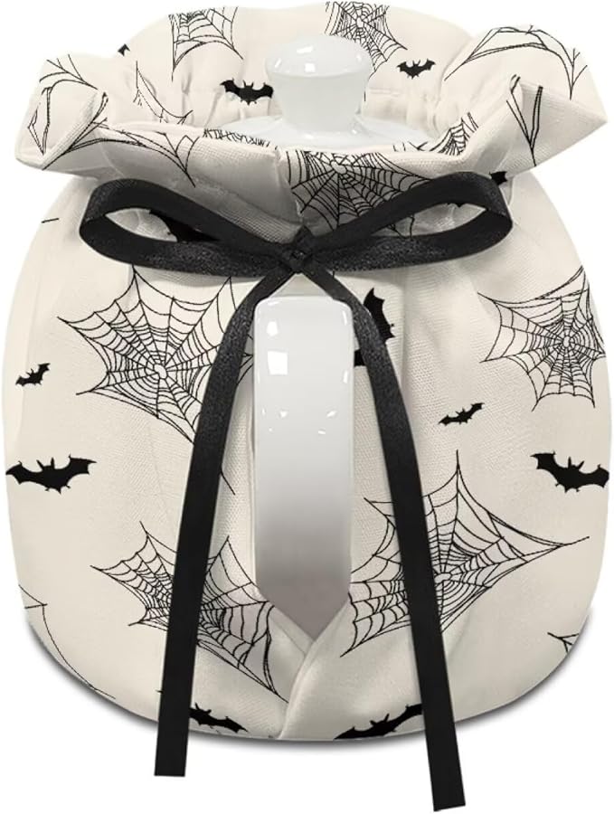 Boo Tea Cozy for Teapot Insulated Pumpkin Tea Pot Cozy for Keeping Warm Breakfast Warmer Pumpkins Teapot Insulation Cover for All Saints' Eve Thick Teapot Dust Protector