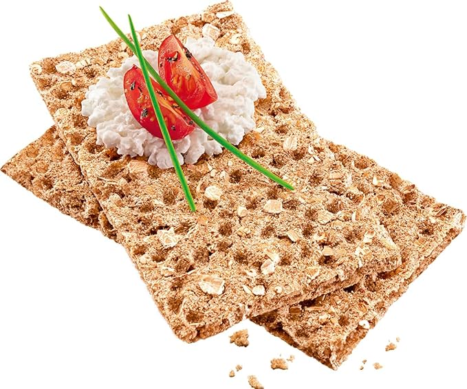 Brandt Burger Crispbread, 8.8 Oz, No Yeast (Pack of 3, Classic)
