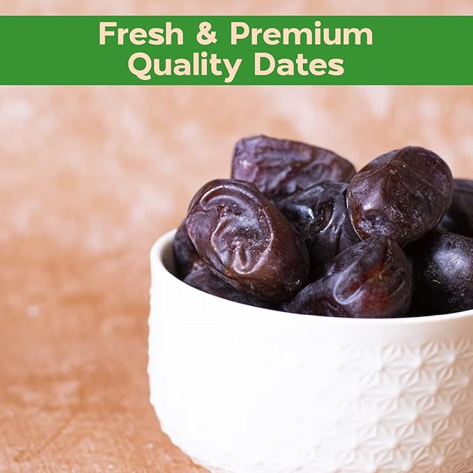 Sincerely Nuts No Sugar Added Pitted Dried Dates, 1lb - Whole Fresh Unsweetened Dry Date Pieces - Natural Non Sugared Dates for Mixed Fruits, Bread & Smoothies - Vegan, Kosher & Gluten Free Snack