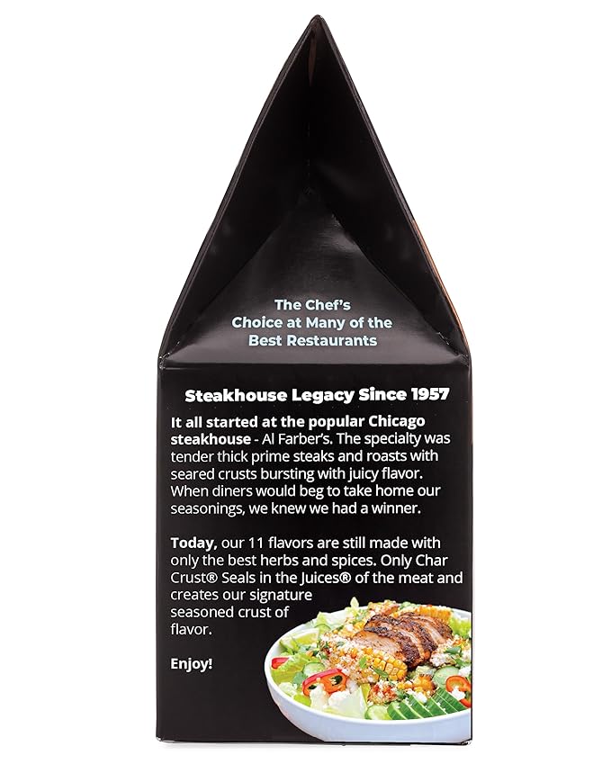 Char Crust Dry-Rub Seasonings Southwest Chipotle | All-in-one seasonings | Perfect for Chicken, Fish, Burgers, Steak, Wings | Signature Crust that Seals in the Juices, 4 Ounce (Pack of 6)