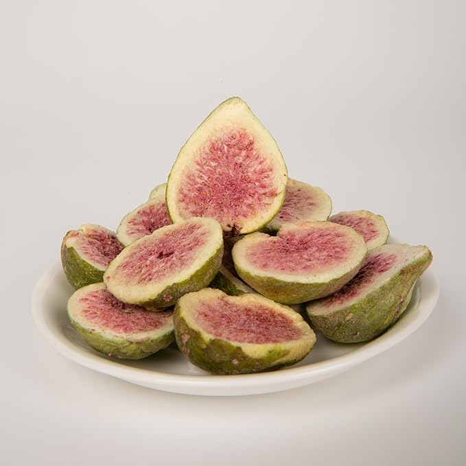 Oranfit Freeze-Dried Fig Chunks, 11.2 Ounces/318g (75-105 Chunks)