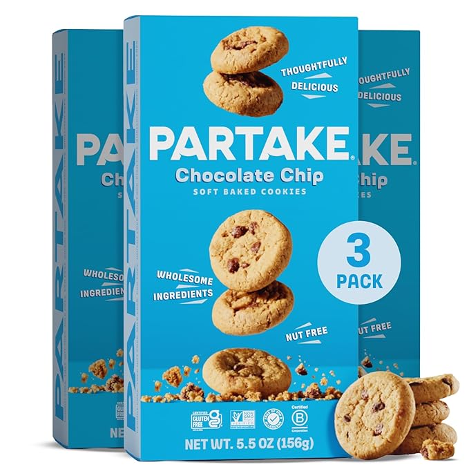 3 Pack of Soft Baked Chocolate Chip Cookies 5.5 oz boxes