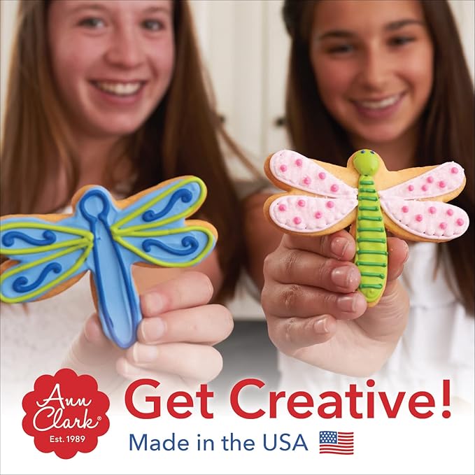 Cinco de Mayo Cookie Cutters 3-Pc Set Made in USA by Ann Clark, Pinata, Sombrero, Margarita Glass