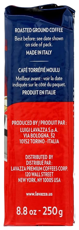 Lavazza Crema E Gusto Ground Coffee 8.8 OZ (Pack of 9)