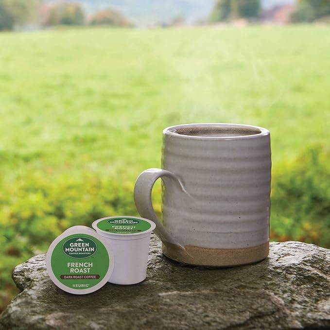 Green Mountain Coffee Roasters French Roast Keurig K-Cup Pods, Dark Roast Coffee, 96 Count