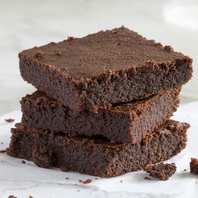 Miss Jones Baking Brownie Mix - Almond Flour, Gluten Free, Low Carb, No Sugar Added, Naturally Sweetened Desserts & Treats - Keto, Diabetic, Atkins, WW, and Paleo Friendly (Pack of 1)