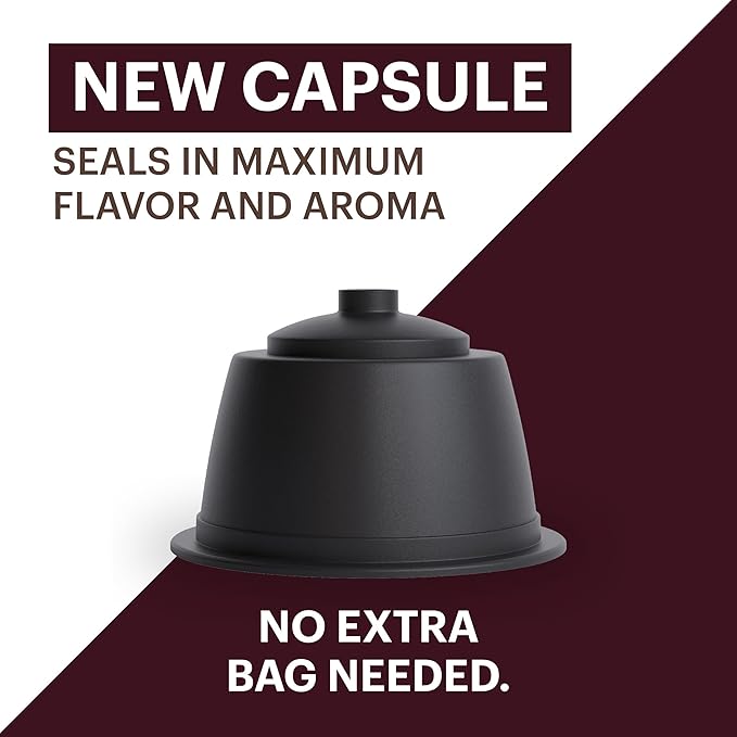 G GRANA Espresso USDA Organic Dolce Gusto Compatible Coffee Pods, 100% Arabica Single Source Specialty Coffee, 48 Single Serve Pods