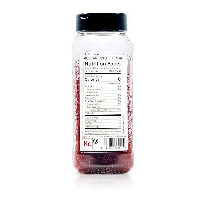 Spiceology - Korean Chile Threads - Mild Dried Chili Thread - 1 ounce