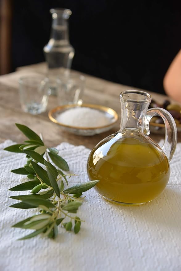 Ancient Foods EDAFOS Greek Extra Virgin Olive Oil ??Fresh, Cold Pressed Olive Oil from Greece (0.5L)