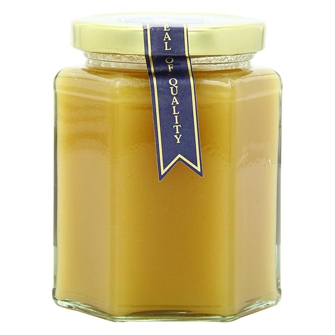 John Mellis Apiaries Scottish Honey, Scottish Clover, Bell & Ling Heather Honey, 12 Ounce Jar