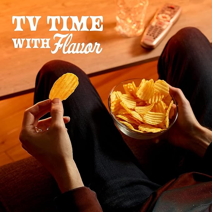 Herr???Horseradish Cheddar Potato Chips, 6 Oz Bag, Gluten Free, Bold and Tangy (Pack of 12)