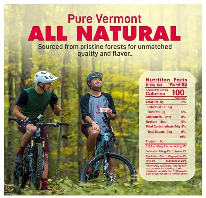 UnTapped Maple Syrup Packets Box of 20, Pack of 2 | Pure Maple Syrup Gel Packs for Runners | Single-Serve Running Energy Gels | Low Glycemic | Fuel to Keep You Running Longer