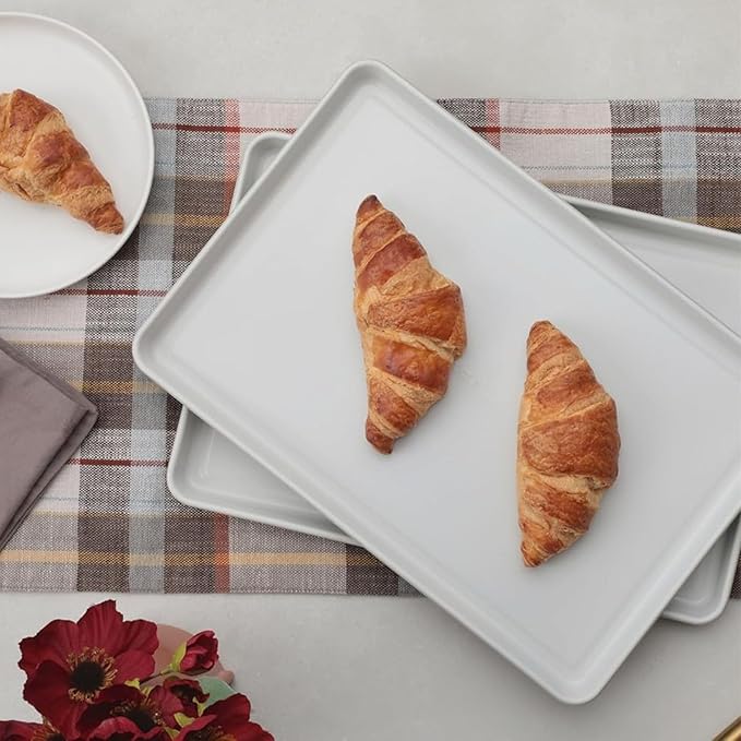 Larder & Vine 24 Piece Set (French Grey) | Bakeware Set, Utensil Set, and Trivets