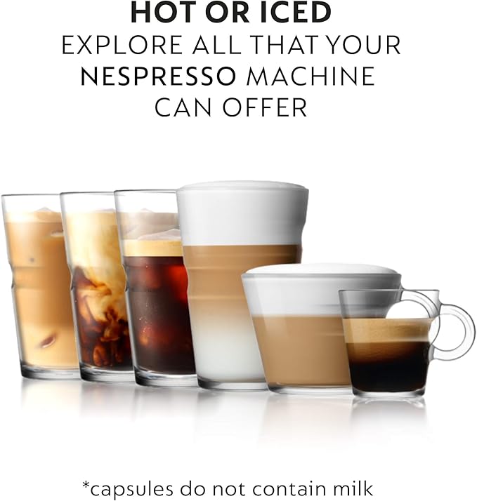 Nespresso Capsules Original Line, Kazaar, Dark Roast Coffee, 50 Count Coffee Pods