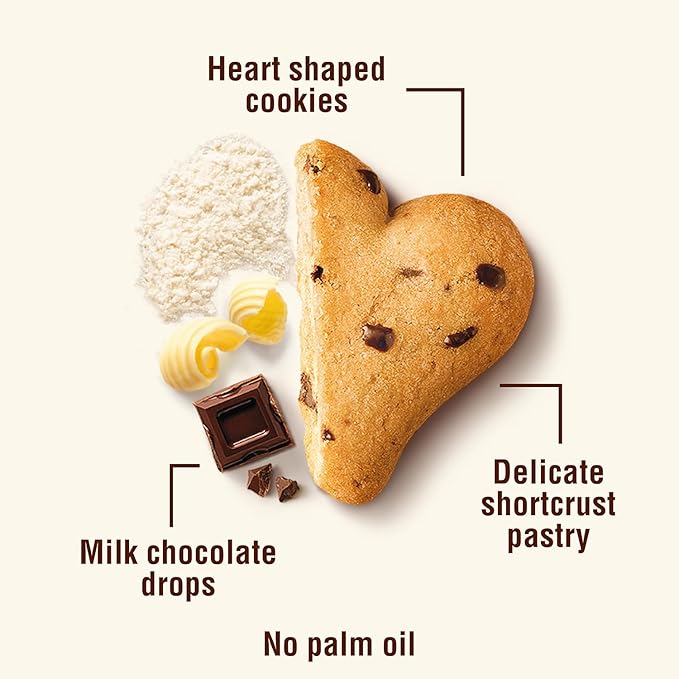 Mulino Bianco Cuoricini Cookies Pack of 3 Bag