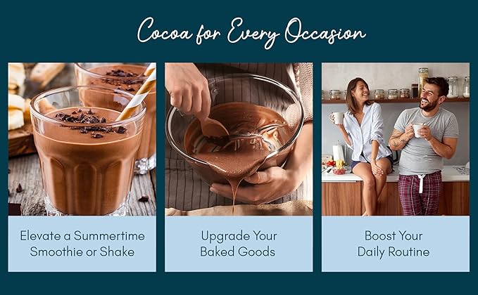 Mindful Calm Organic Hot Chocolate Mix Anti-Stress Drink Powder For Calming Sleepy Cocoa Nighttime Relaxation Natural Sleep Aid Without Melatonin 11oz.