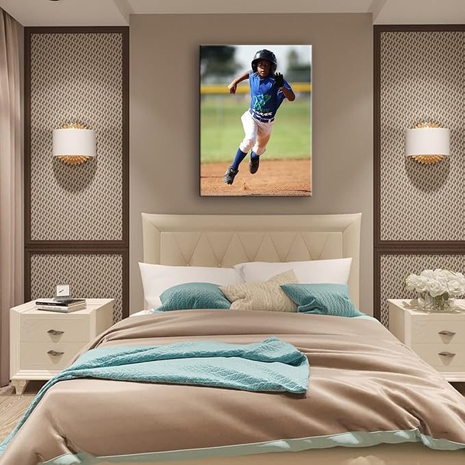 Personalized Custom Canvas Prints, Photo on Canvas Transform Your Photos into Stunning Framed Wall Art-Digitally Printed Photo to Canvas - Ideal for Home Decor, Gifts (24L?쐘36W" 60x90cm)