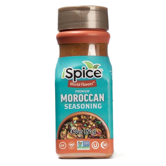 iSpice-Spices and Seasonings Sets Includes Middle Eastern Moroccan Harissa Ras El Hanout Asian, Mediterranean Zaatar Seasoning herbs, spices & seasonings Spice Gift sets 7 pack Middle Earth Fire
