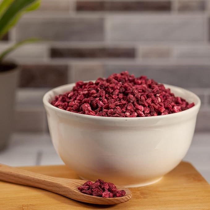 Survival Grocery짰 Freeze Dried Pomegranate Seeds/Arils ??No Sugar Added, No Preservatives, Rich in Antioxidants & Vitamin C ??Ideal for Oatmeal, Smoothies, Granola or Snacking (10 oz./1 Bag)