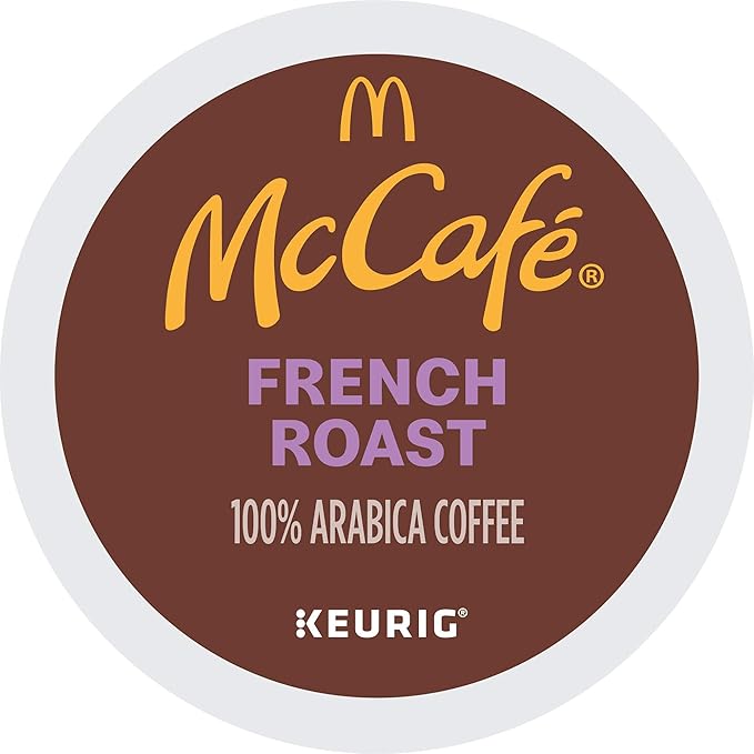 McCafe French Roast, Keurig Single Serve K-Cup Pods, Dark Roast Coffee Pods, 84 Count