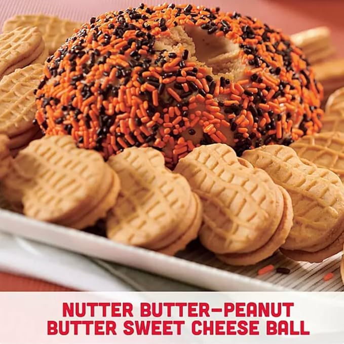 Nutter Butter Cookies ??Classic Peanut Butter Sandwich Cookies, 24 Pack ??Individual Packs for Snack Lovers, Crunchy Peanut Butter Flavor, Perfect for Sharing, Great for Lunchboxes
