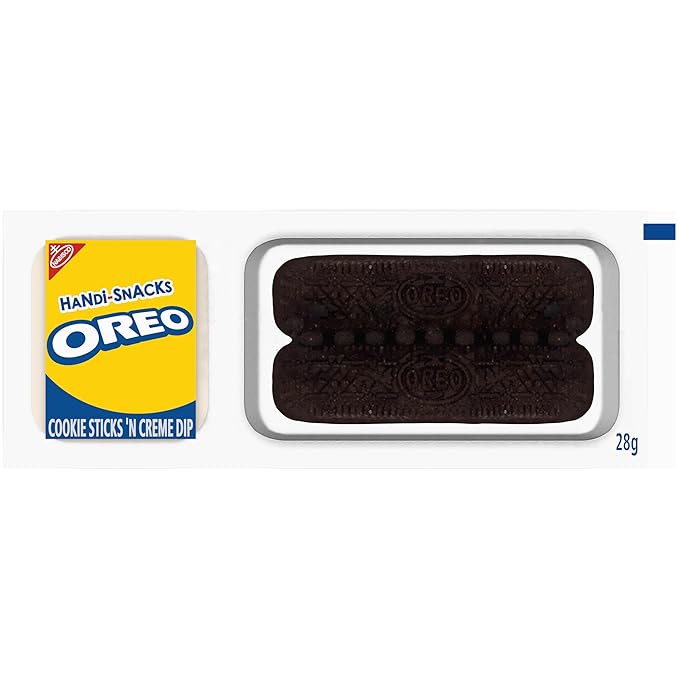 Handi-Snacks OREO Cookie Sticks 'N Creme Dip Snack Packs, 20 Snack Packs (Pack of 2)