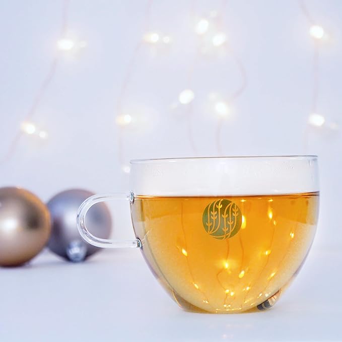 Palais des Th챕s - Nì§?1 New Year's Eve Green Tea - Holiday Blend with Sweet Rose and Elderberry - 3.5oz Loose Leaf Metal Gift Tin, Serves 20-25 Cups
