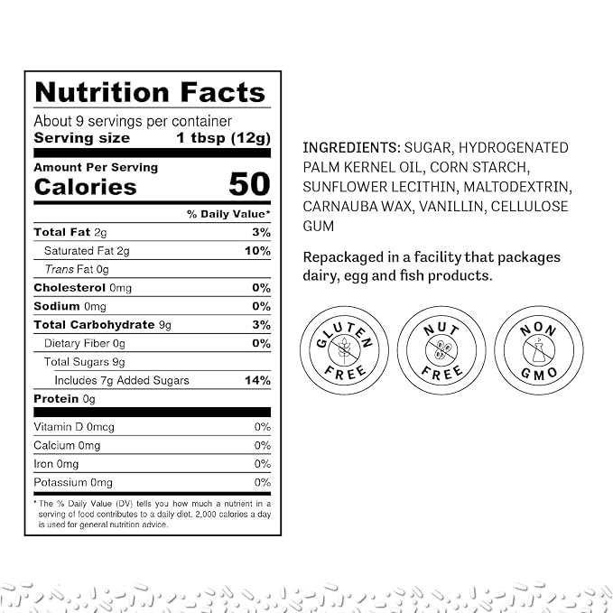 Judee's Gluten Free White Sprinkles (4 oz) - Nut & Gluten Free Sprinkles - Brighten Up Baked Goods for Cookies, Desserts, Ice Cream Toppings & Cake Decoration
