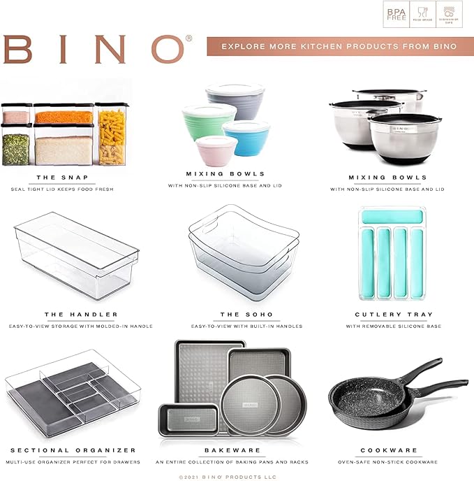 BKN Cookie Sheet Pan Set - 3-Piece Speckled Black | Carbon Steel NonStick Pans | Oven Safe