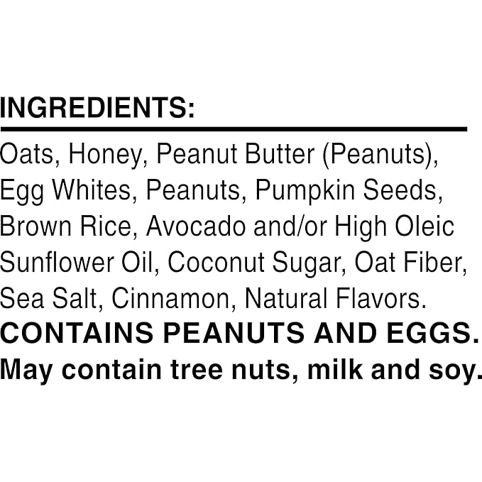 RXBAR Nut Butter and Oat Protein Bars, Protein Snacks, Snack Bars, Honey Cinnamon Peanut Butter (6 Boxes, 30 Bars)