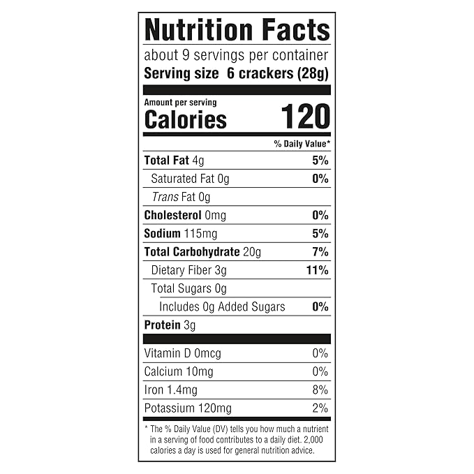 Triscuit Four Cheese & Herb Whole Grain Wheat Crackers, Lunch Snacks, Bulk Snack Crackers, 6 - 8.5 oz Boxes