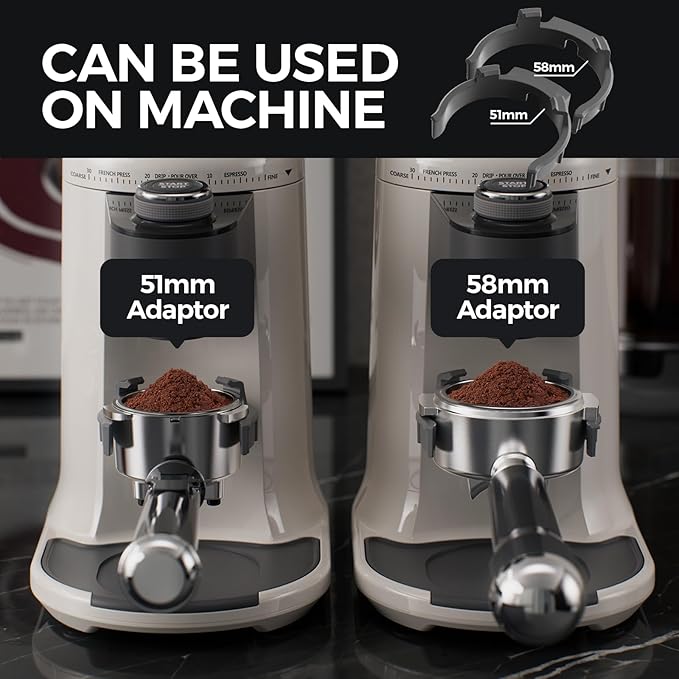 Espresso Machine & Coffee Bean Grinder Combo - 20Bar Coffee Maker with Milk Frother Steam Wand Adjustable 24 Precise Grind Settings, 40s Digital Timer for French Press, Espresso