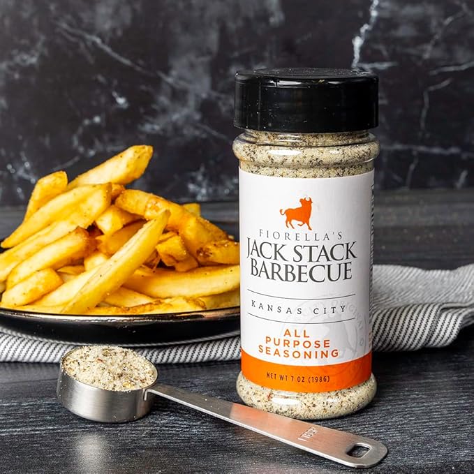 Jack Stack Barbecue Dry Rub Seasoning Variety Pack - All Purpose, Steak, Poultry & Meat Seasonings - Kansas City Spice 3 Pack - for Chicken, Steak, Ribs, Vegetables, Seafood, and More (7oz Each)