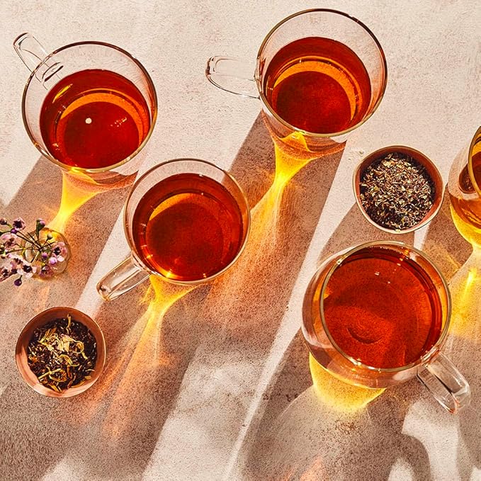 Palais des Th챕s - Spring Green Tea, Mint & Bergamot - 20 Cotton Tea Bags, Serves 20 Cups