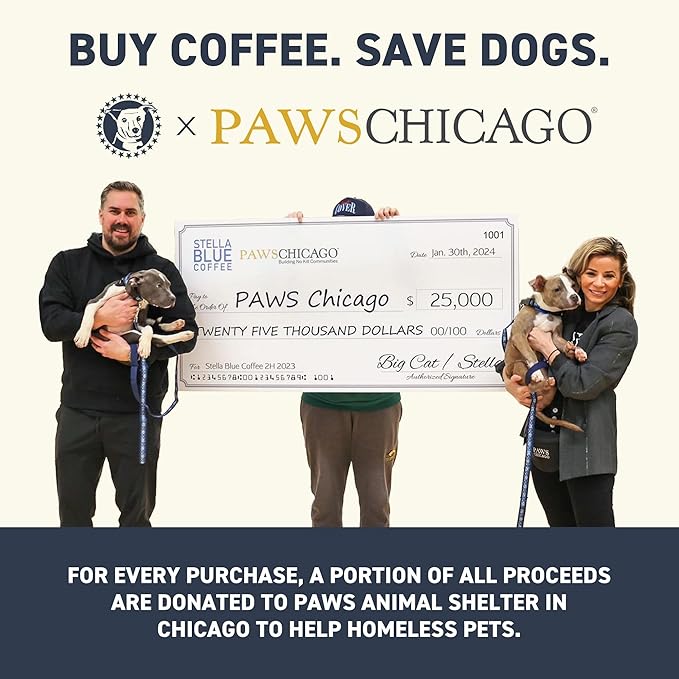 Stella Blue K-Cups Coffee Pods, Miss Peaches Blend, Medium Roast, Citrus, Caramel and Fruity Notes, 100% Arabica, Ethically Sourced from Central & South America, 12 Single Serve Recyclable Pods