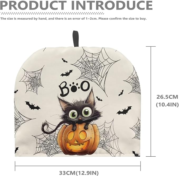 Boo Tea Cozy for Teapot Extra Thick Tea Pot Cozy for Keeping Warm Soft and Scratch Proof Teapot Insulation Cover for All Saints' Day Give to Friend Gifts