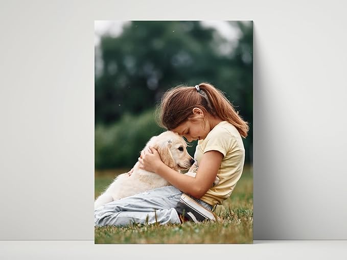 Custom Portrait Poster Print ??Personalized Photo or Artwork on Premium Paper ??High-Resolution Wall Art Gift for Family, Pets, or Couples ??Ships from USA (Unframed)
