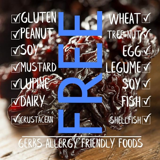 Gerbs Dried Raisins 2 lbs. | Unsulfured, No Additives, Resealable Bag | Naturally Sweet & Plump | Top 14 Allergen-Free