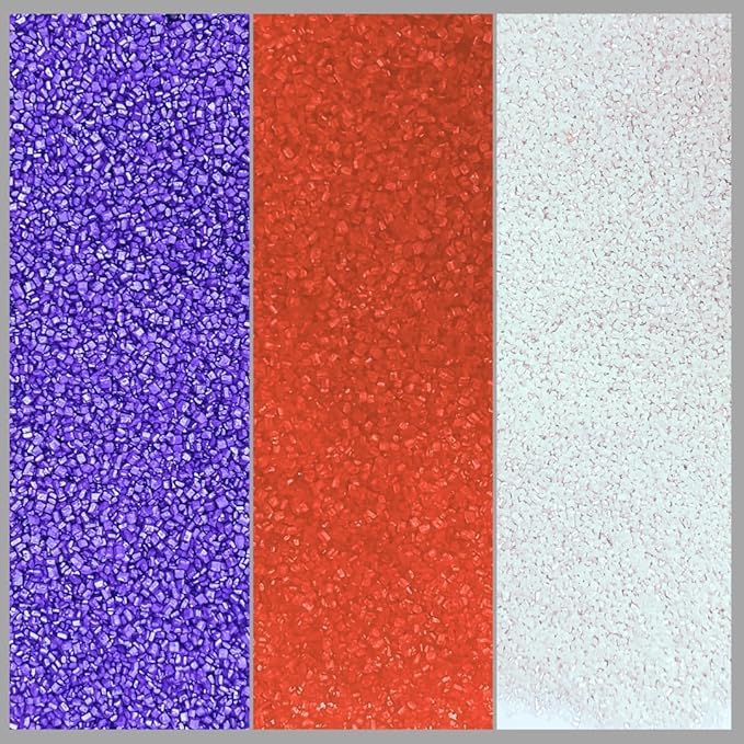Confect Scary Night-Out Sprinkles ??Edible Sparkling Sugar Mix in Silver, Orange, Irish Purple, Black & Lime Green ??Halloween Sugar Sprinkles for Decorating Cakes, Cupcakes, Cookies & Desserts- 5 Oz