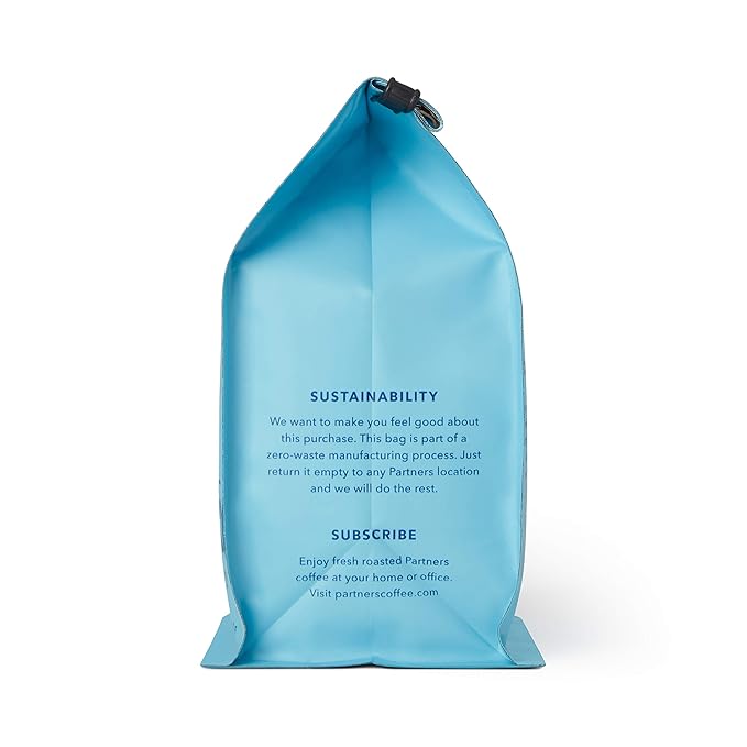 PARTNERS COFFEE ROASTERS - Whole Bean Coffee (El Ramo - Colombian, Light Roast) 12oz - Sweet, Nuanced Colombian Blend - Peach, Fresh Cream, Vanilla - Whole Coffee Beans - Roasted in New York City