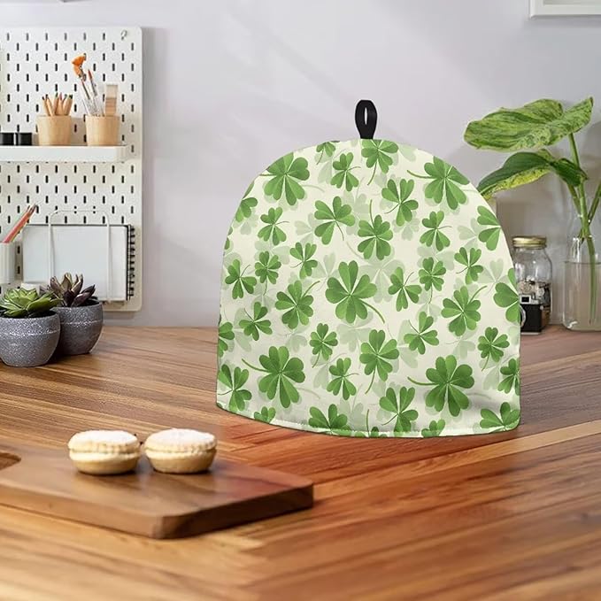 Hudotybom St Patrick Day Tea Cozy for Teapot - Insulated Large Cover to Keep Warm - Machine Washable Coffee Pot Cloth Cover - St Patrick Day Decorations