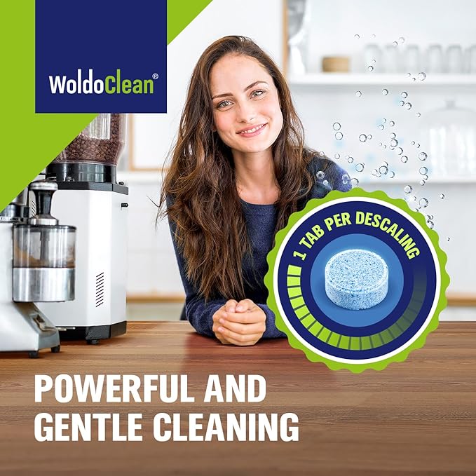 Coffee Machine Cleaner and Descaling Tablets - for 40 uses compatible with Keurig, Nespresso, Ninja, Delonghi, Miele & Coffee Maker Pot