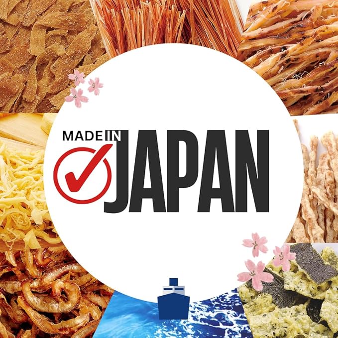 Maruesu Ikaten Daio Tempura Squid Snack, 1.87 Ounce (Pack of 5)