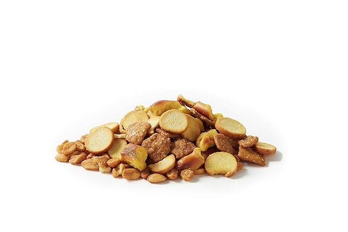 Imperial Mixed Nuts Bar Mix ??32 oz ??Honey Mustard Snack Mix with Sourdough Pretzels, Peanuts, Sesame Chips & Bagel Chips ??Savory & Crunchy Party Snack for Daily Use, Bars, Gatherings (Honey Mustard)